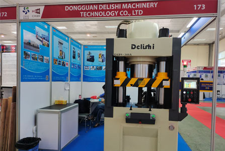 亚新电子app液压机参加2023越南国际工业制造与配套展览会