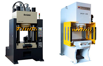 单柱液压机与四柱液压机之间的区别